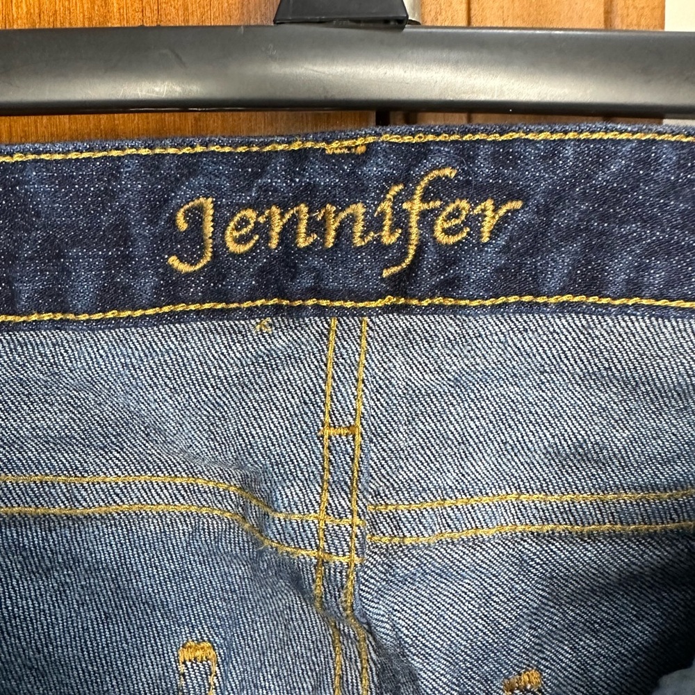 Kimes Ranch Dark Blue Flare Jeans - Picture 3 of 4